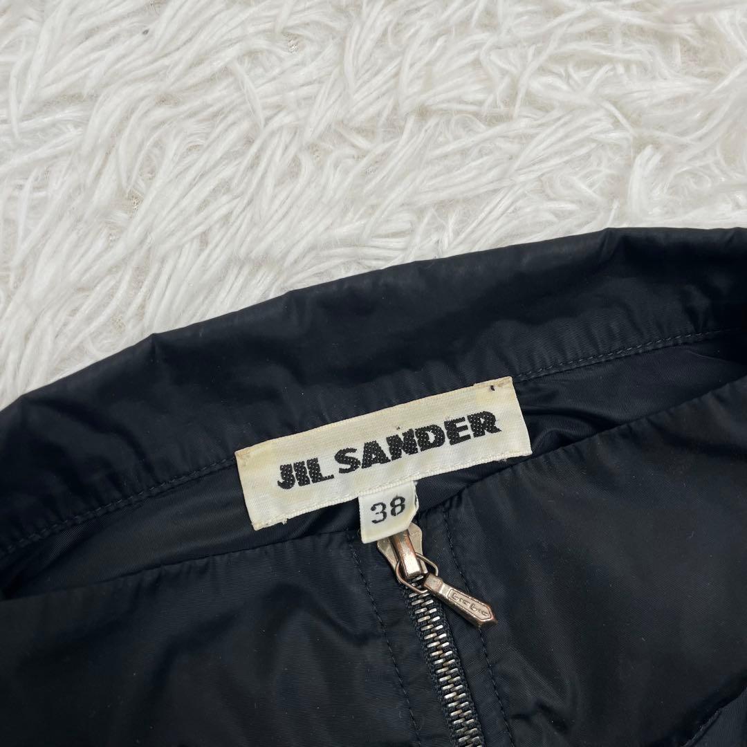 【アーカイブ】JIL SANDER ナイロン ジップ ブルゾン ジャケット 38