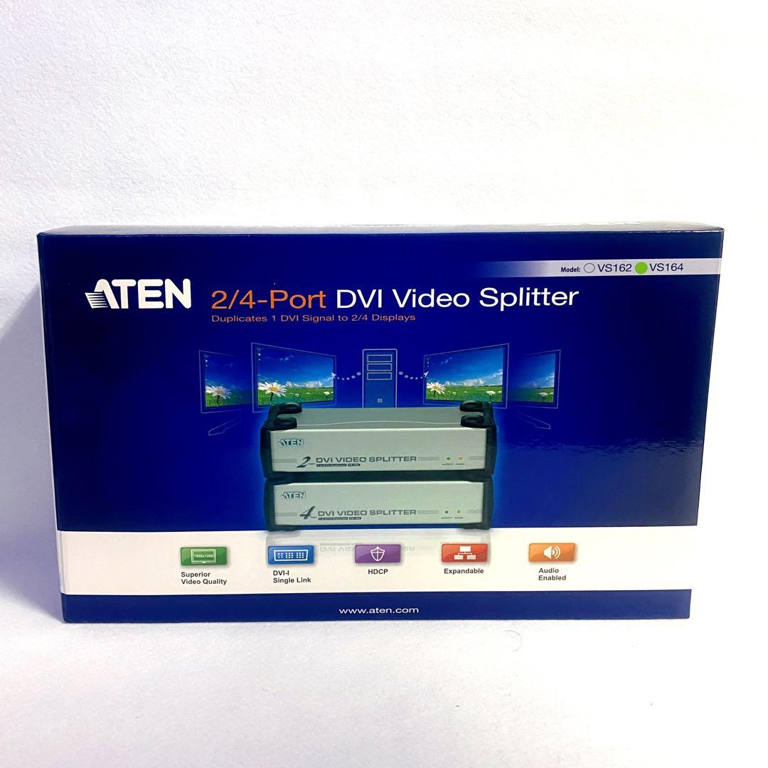 【未開封】ATEN DVI分配器 4ポート VS-164