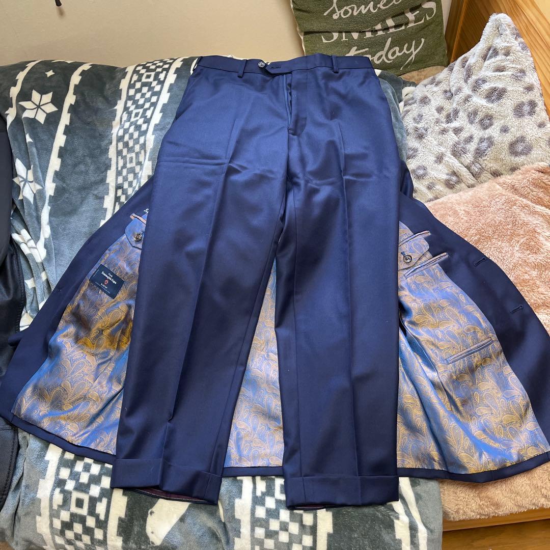 ゼニア スーツ メンズ 定価20万円 オーダーメイド 未使用に近い