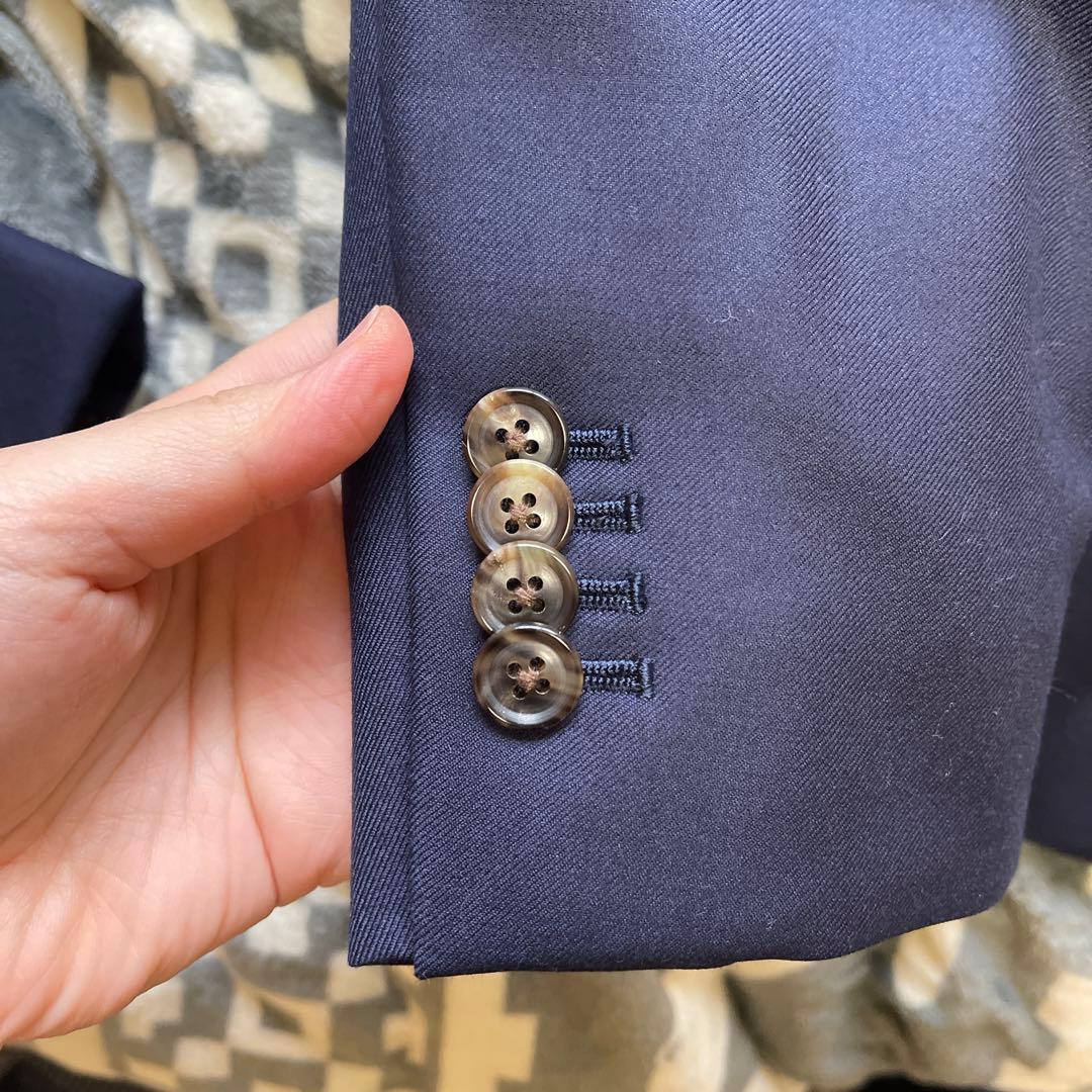 ゼニア スーツ メンズ 定価20万円 オーダーメイド 未使用に近い