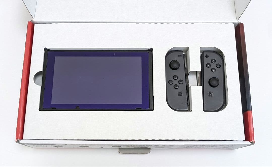 Nintendo Switch 2019年製 本体セット 新型 バッテリー強化版