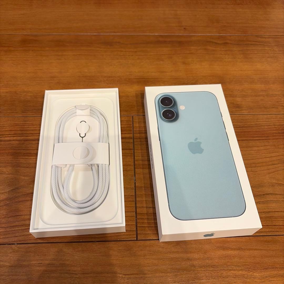 iPhone16 SIMフリー　128G 超美品　App Store 購入