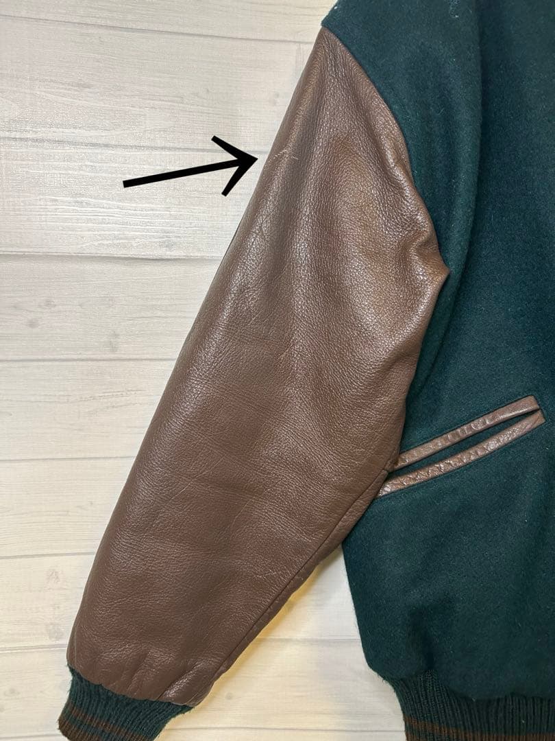 McGREGOR マックレガー　メンズ　スタジャン　牛革　Mサイズ