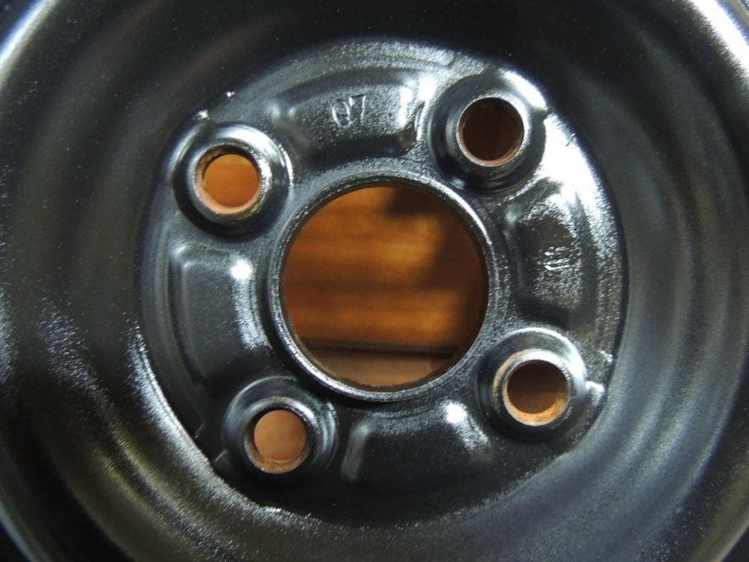 T776　14×4.5J　スチールホイール　4本　ハブ径 54mm　自家塗装