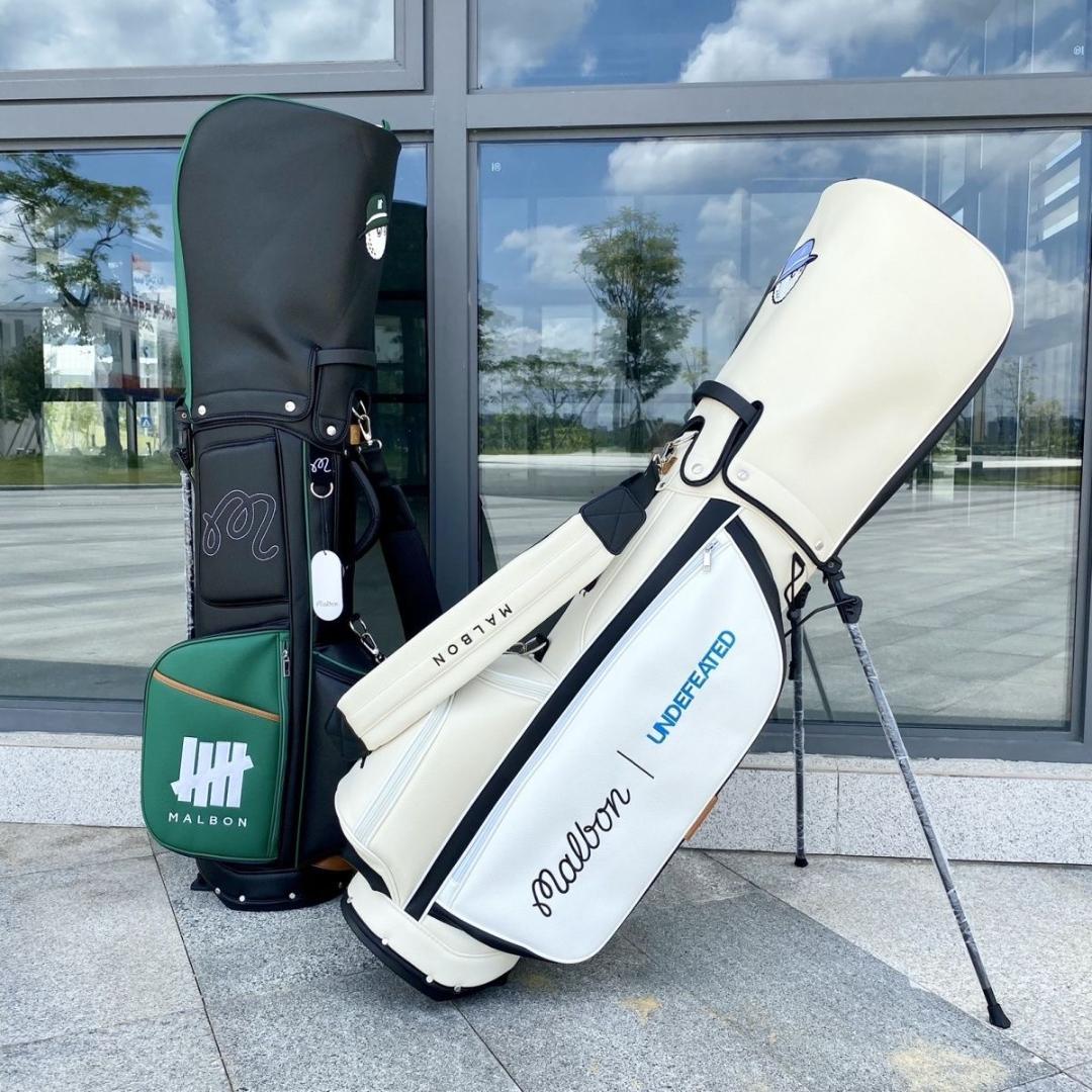 UNDEFEATED ゴルフバッグ 緑/黒 新品2