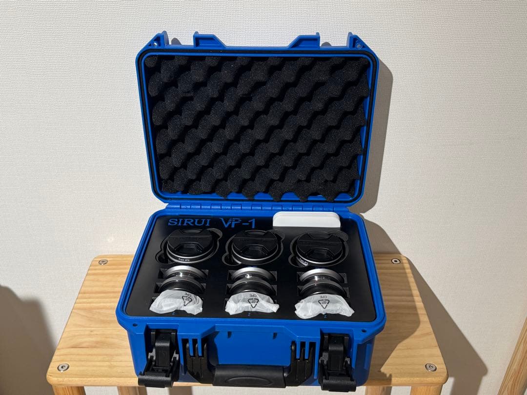 SIRUI シネマレンズ 3本セット(24mm/35mm/50mm)