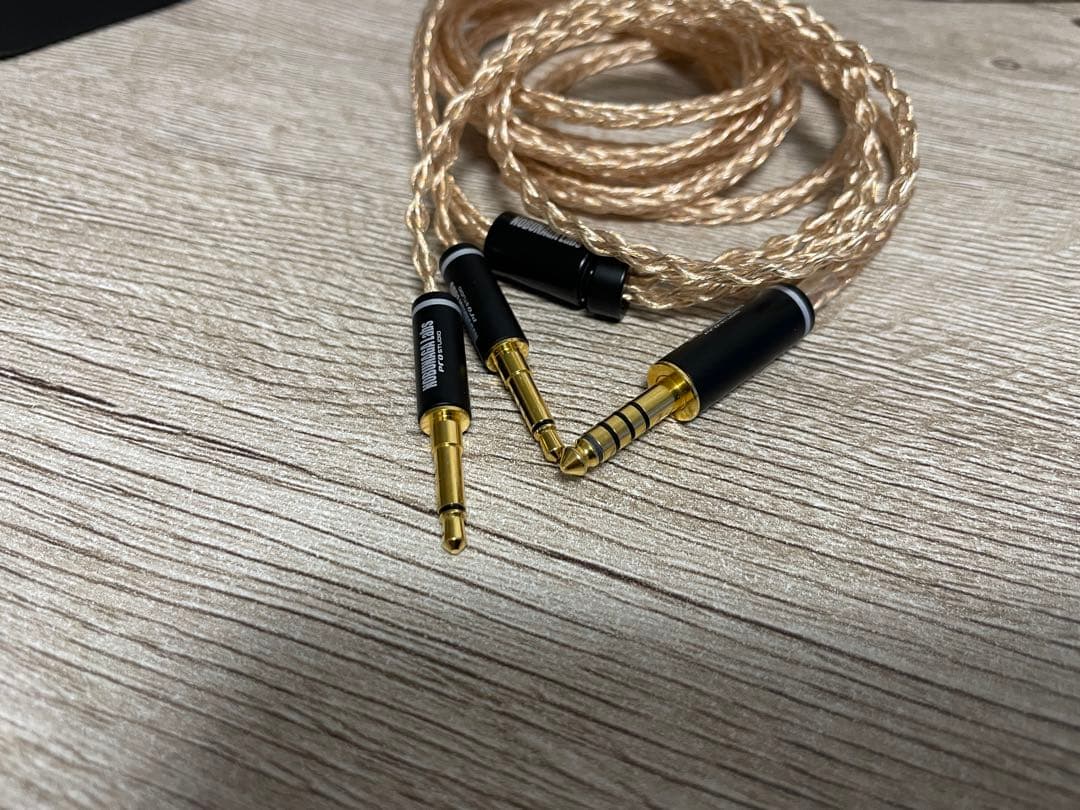 NOBUNAGA Labs 蓼科 ヘッドホンリケーブル 4.4mmバランス