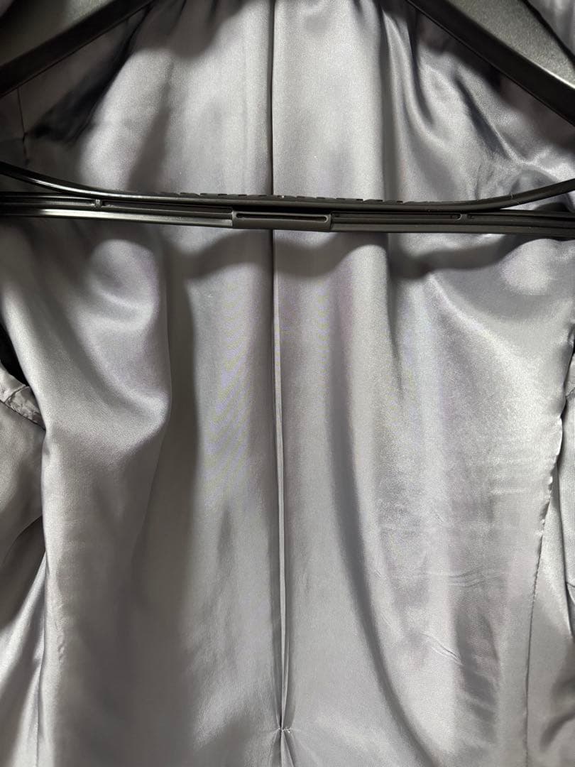 guji RING JACKET FOXミディアムグレーダブルスーツ 46美品