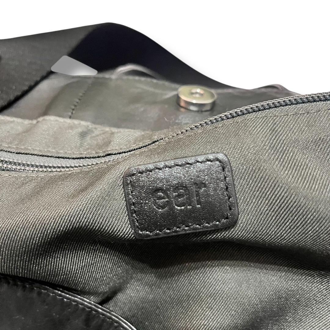 美品 イヤパピヨネ レザー 2way A4サイズ ワイドテープトートバッグ L