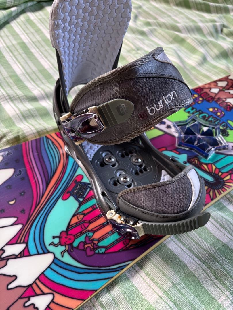 Burton Chicklet 130 バートン　スノーボードセット　中古　子供