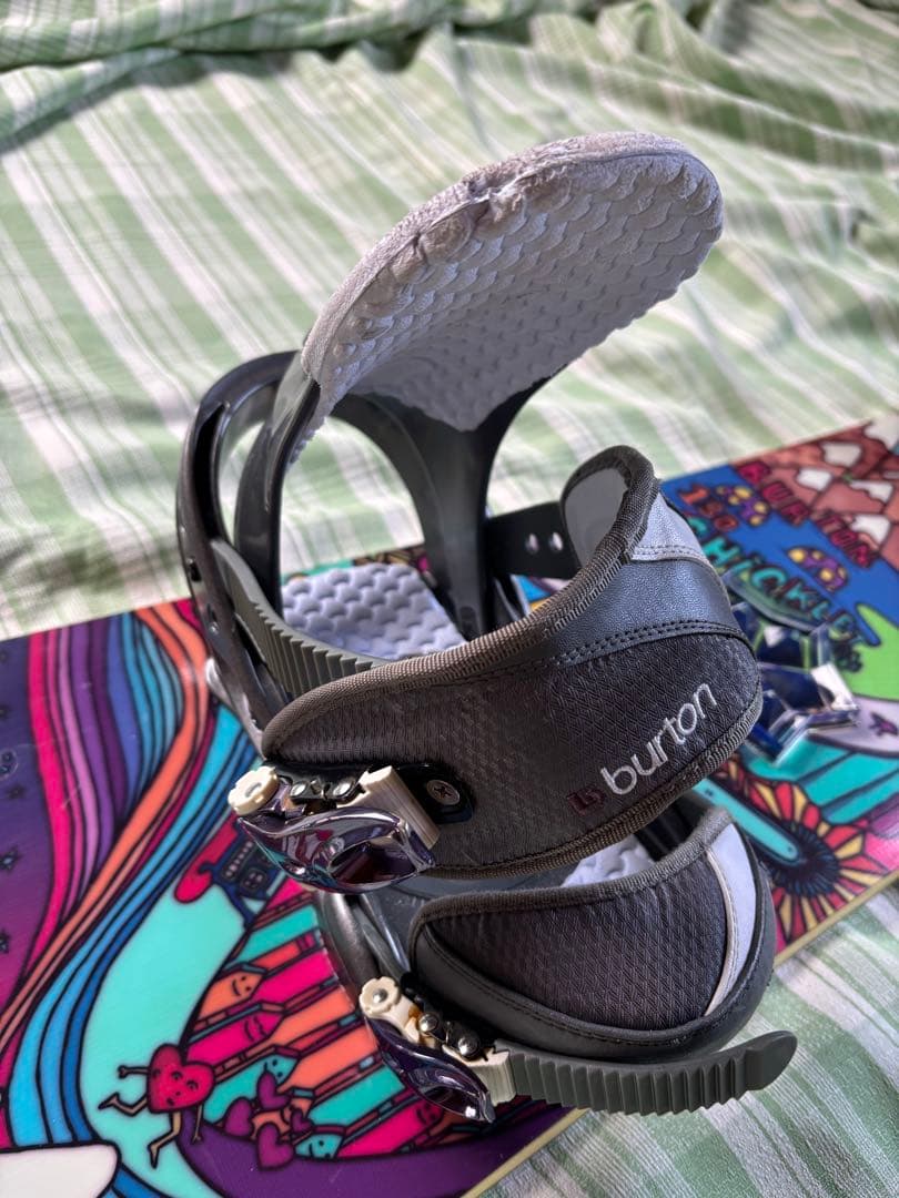 Burton Chicklet 130 バートン　スノーボードセット　中古　子供