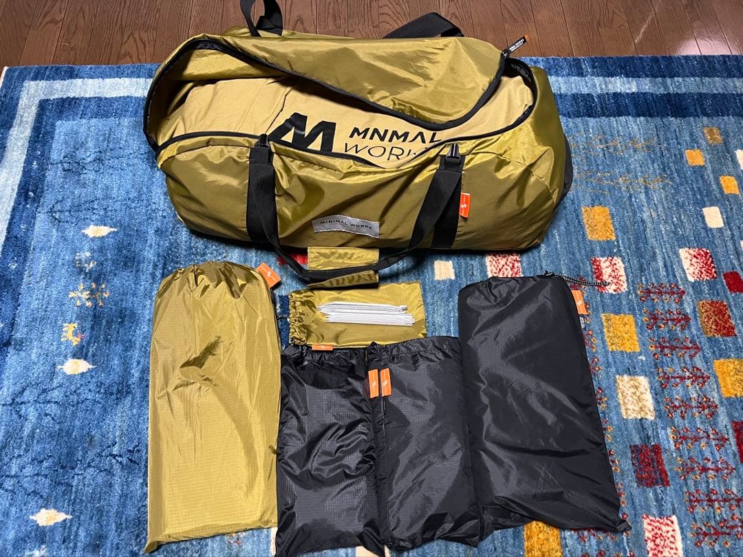 ミニマルワークス　シェルターGH タン　TPUドア1枚、メッシュドア2枚