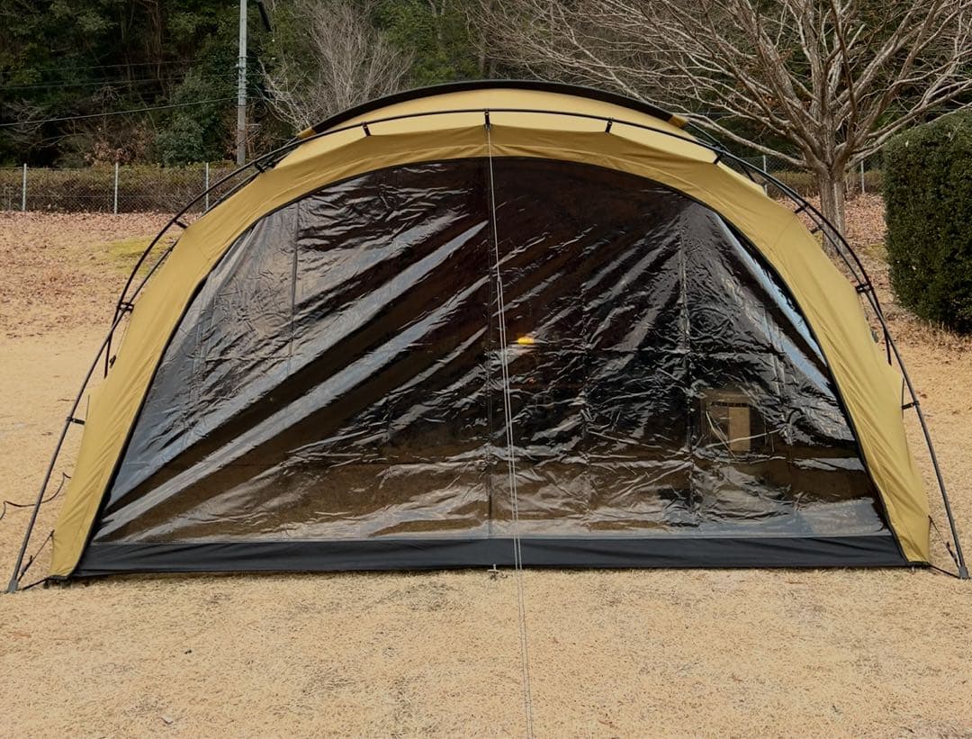 ミニマルワークス　シェルターGH タン　TPUドア1枚、メッシュドア2枚