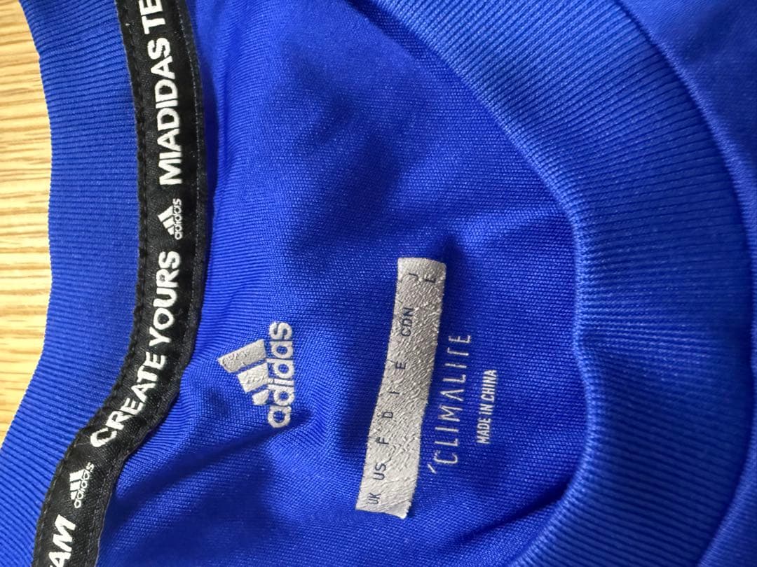 佐野日大高校サッカー部　ユニフォームピンク青セット