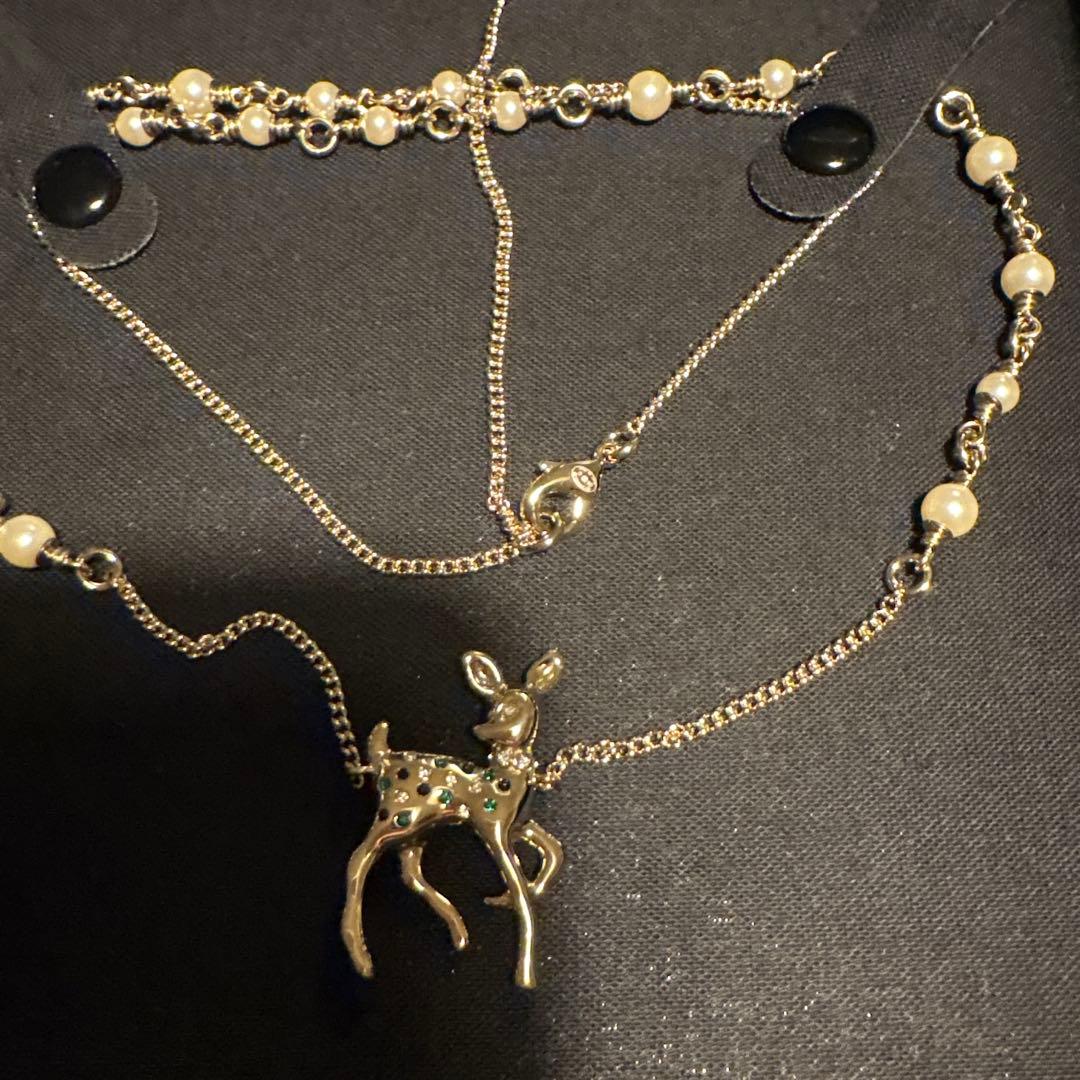 CHANELロングネックレス