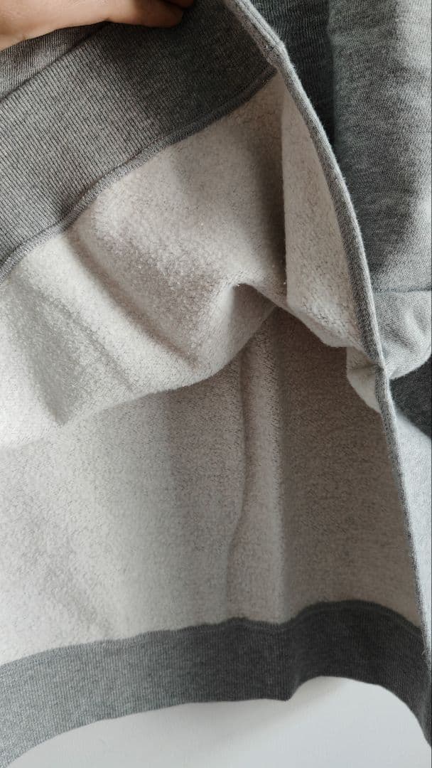 フレームワーク　ラグランポンチョスウェット グレー　　　　 13-5