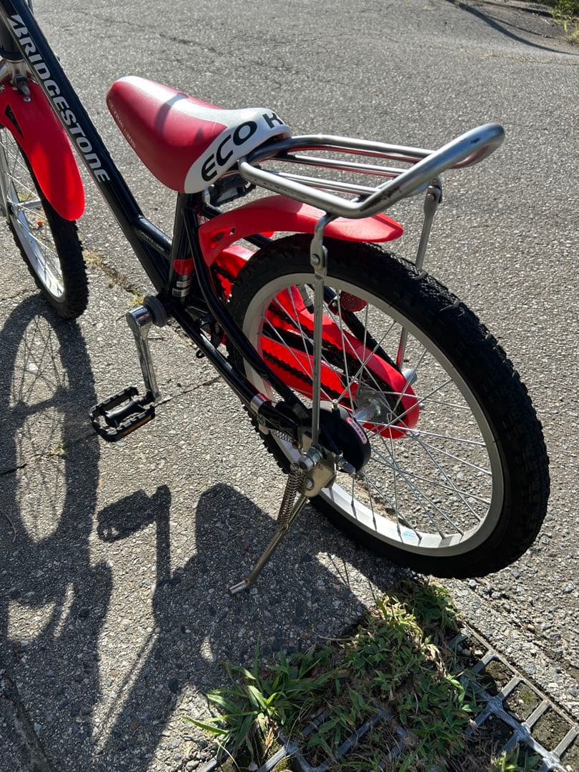 【引き取り可能な方】BRIDGESTONE ブリヂストン　子供用自転車　赤　黒