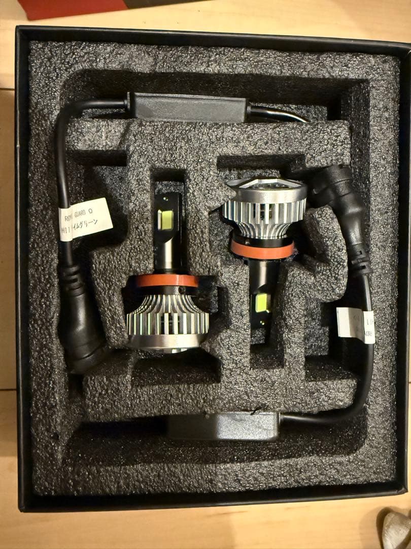 ロイヤルガードオメガ LED フォグランプ ライムグリーンH8 H11 H16