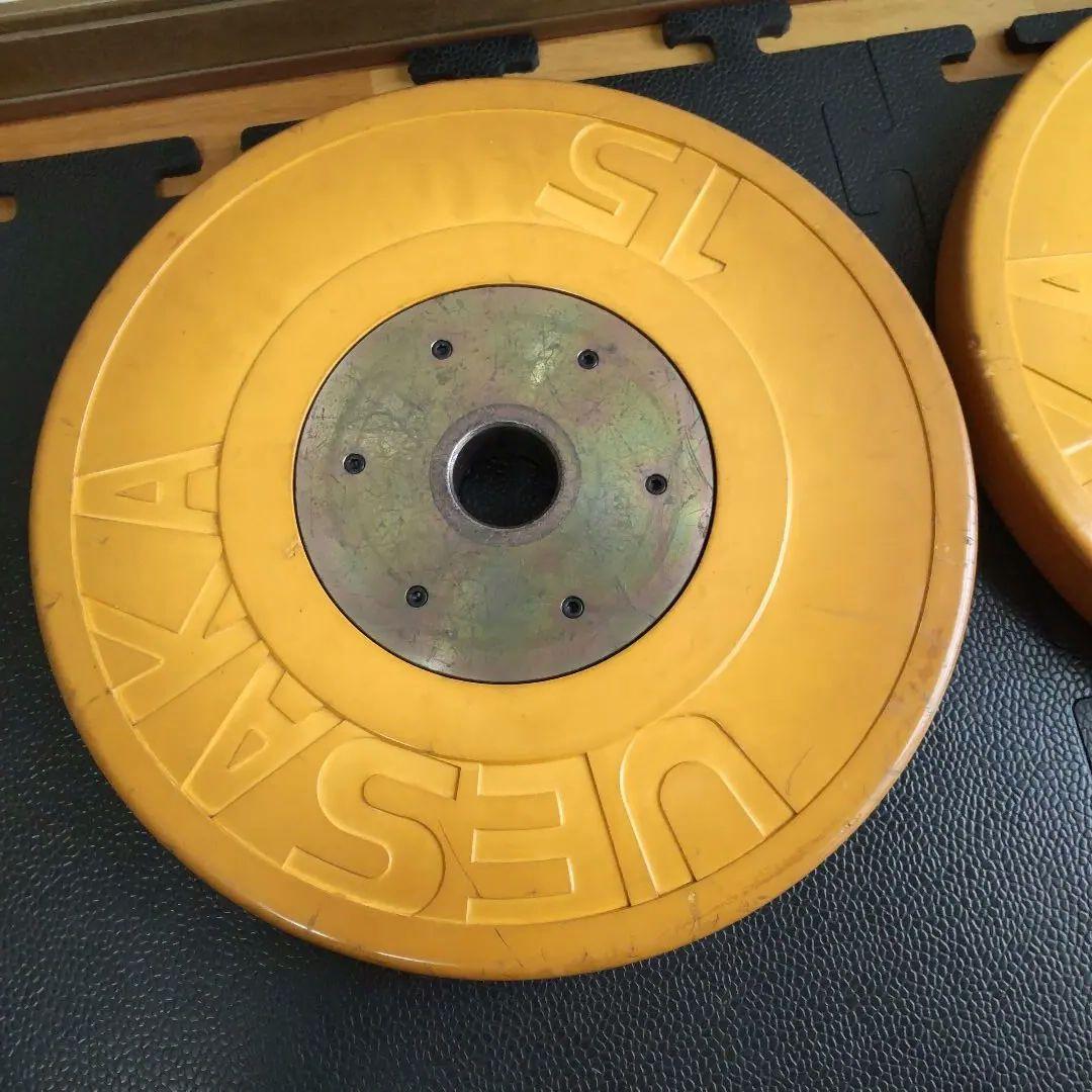 ウエサカ UESAKA オリンピック バンパープレート バーベル ダンベル ①