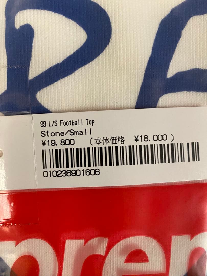 Supreme 99 L/S Football Top 白 S
