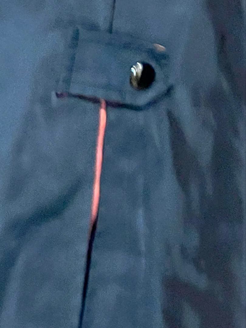 ミニタリーロングコート 2way ミンク ブラック オレンジ