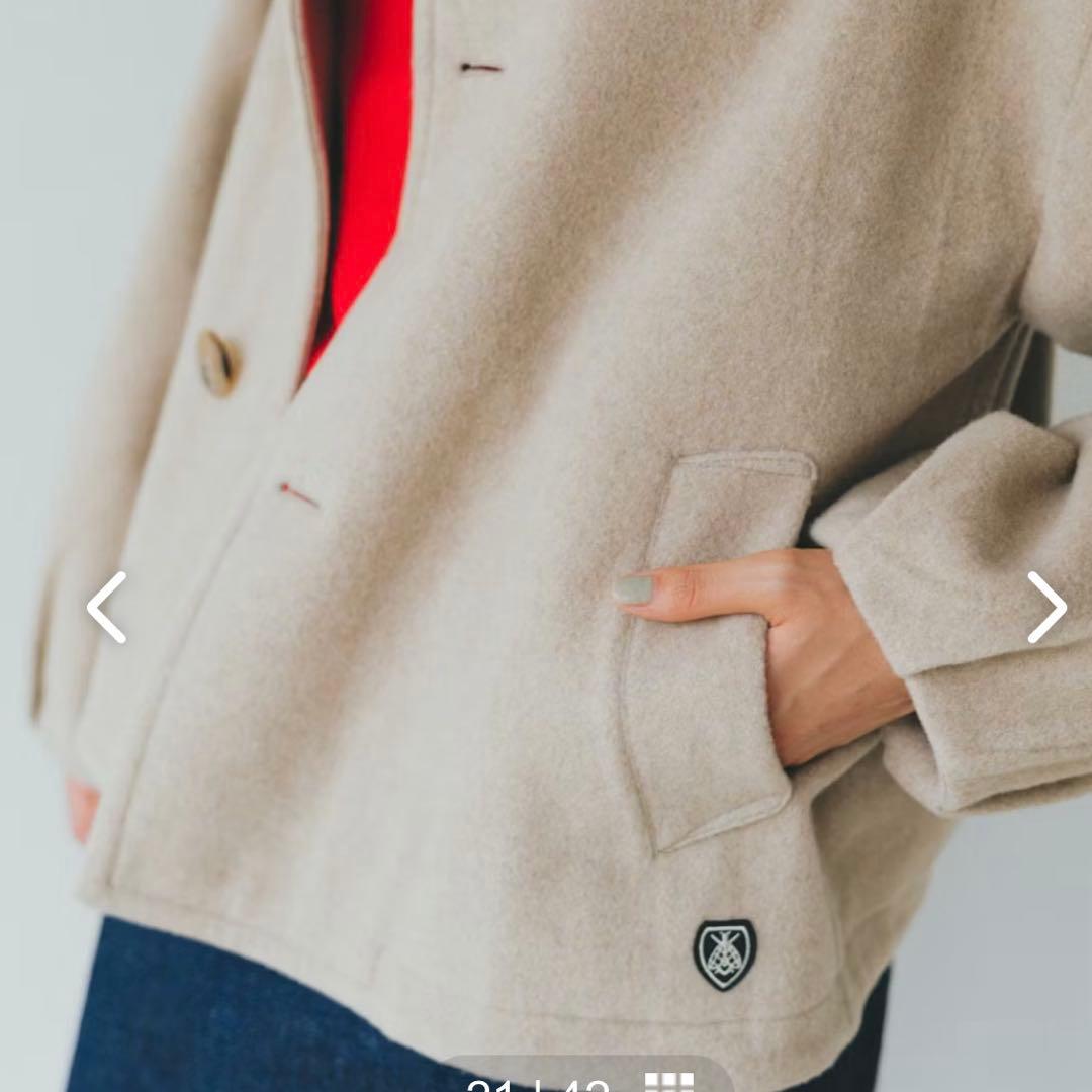 ORCIVAL / ショートコート/北欧暮らしの道具店/新品未使用