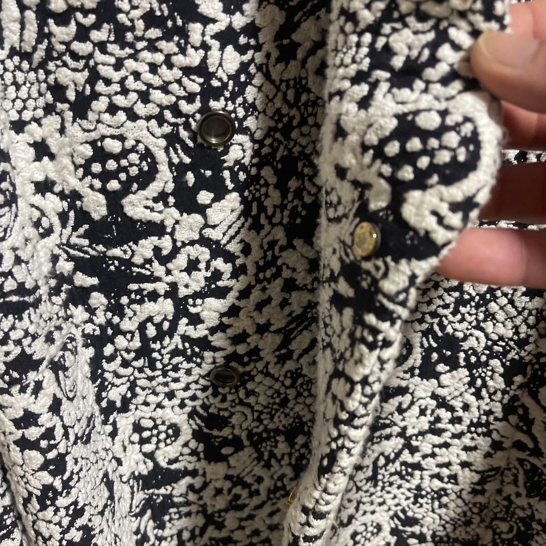 PAUL SMITH白黒　L 色々柄ダブルブレストジャケット