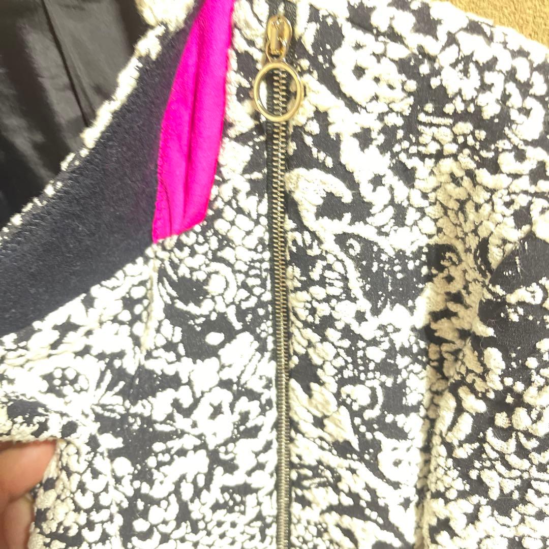 PAUL SMITH白黒　L 色々柄ダブルブレストジャケット