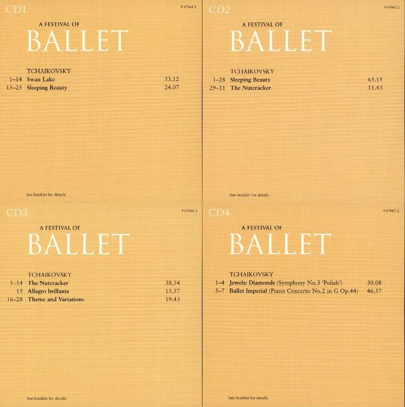 バレエの祭典 50枚組CD 限定盤（名曲＆名指揮者多数）