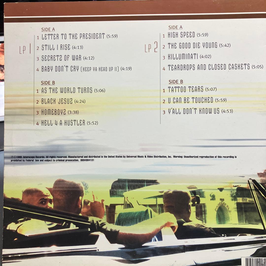 洋楽 2Pac + Outlawz Still I Rise LP