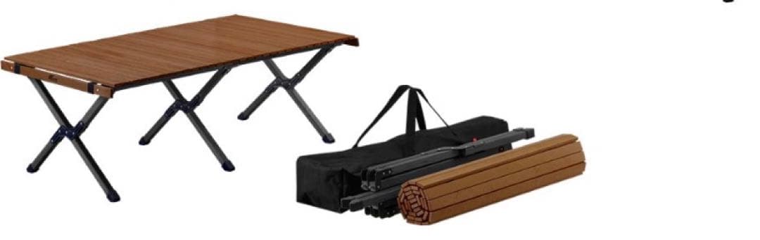 フィールドア　ウッドロールテーブル 新品未使用品