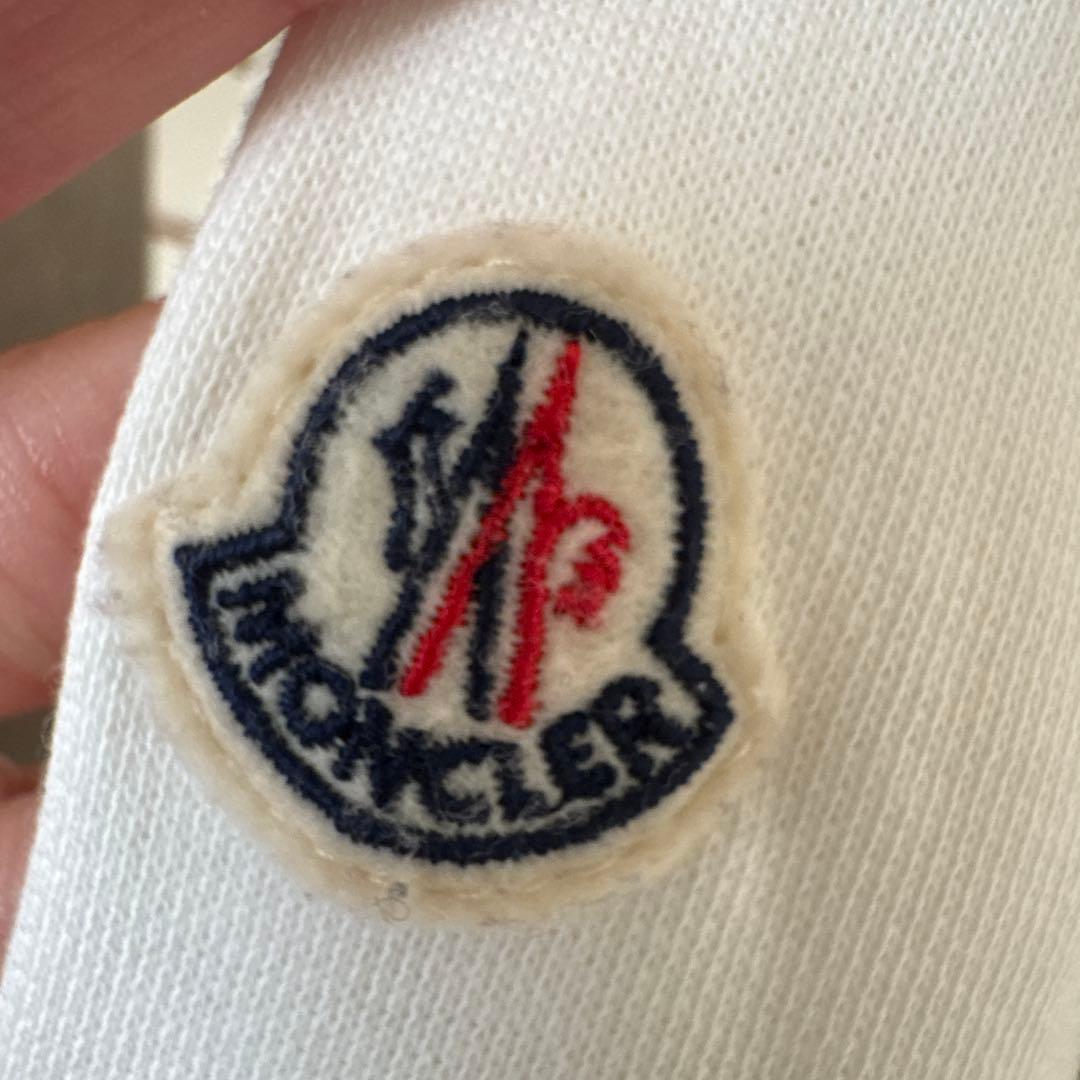 お値下げしました★大人もOK14A☆Moncler ホワイト トレーナー