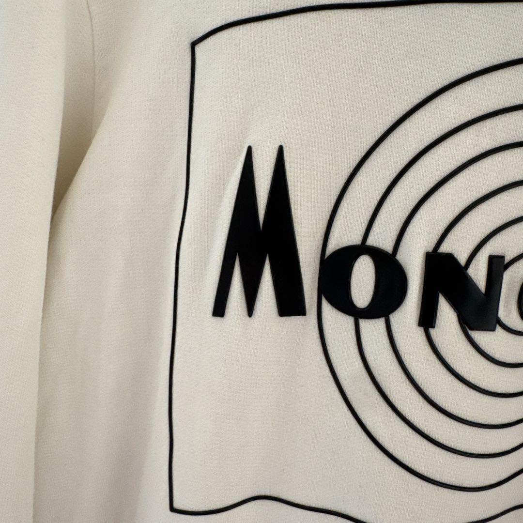 お値下げしました★大人もOK14A☆Moncler ホワイト トレーナー
