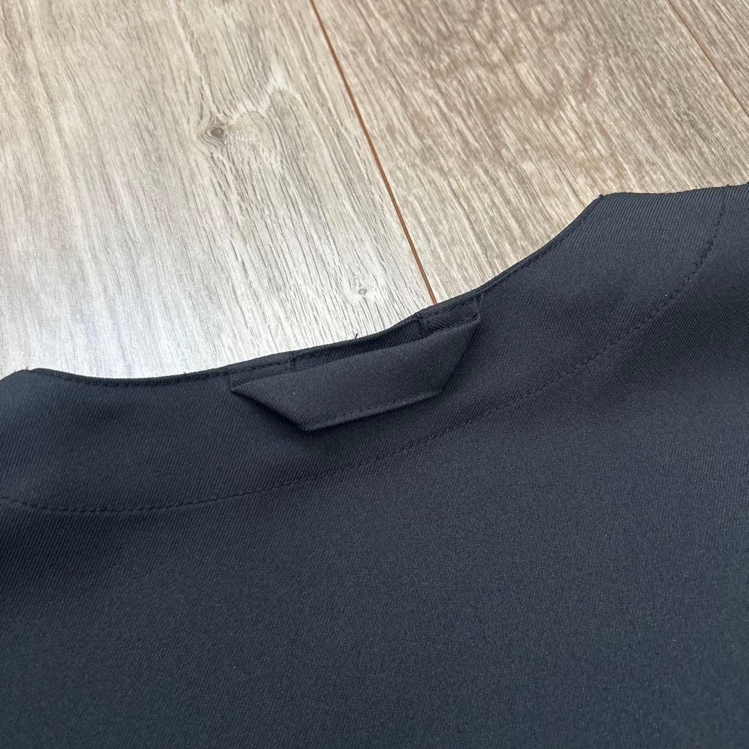 無印 MUJI Labo 汚れが落ちやすいノーカラージャケット ブラック XL