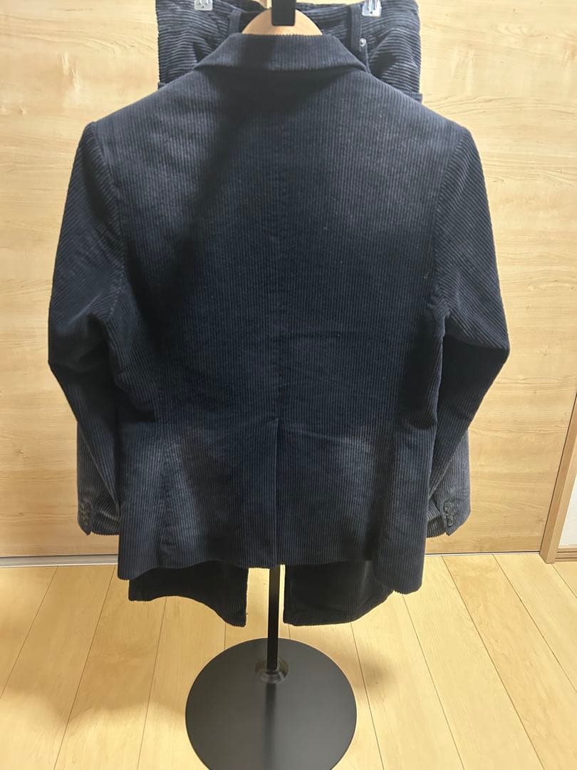 【CLEL】アンティークデザイン コーデュロイテーラードジャケット