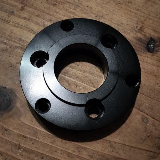 ★ディスクブレーキロータースペーサー 厚17mm モンキー PCD変換スペーサー