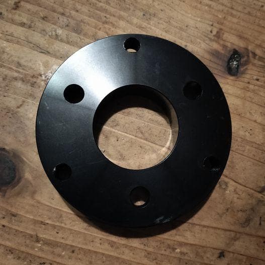 ★ディスクブレーキロータースペーサー 厚17mm モンキー PCD変換スペーサー