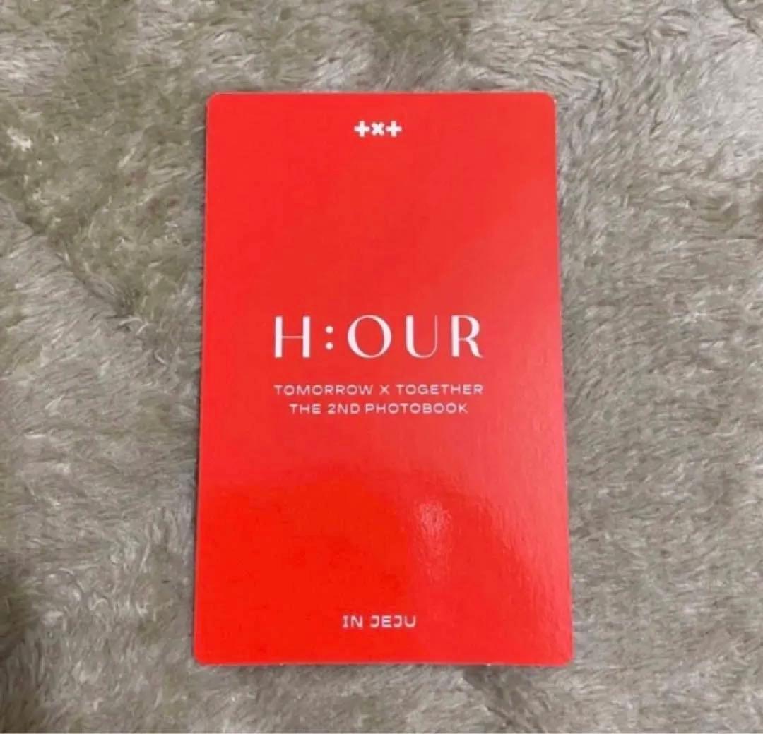 TXT ウプズ 2nd フォトブック トレカ CD付き