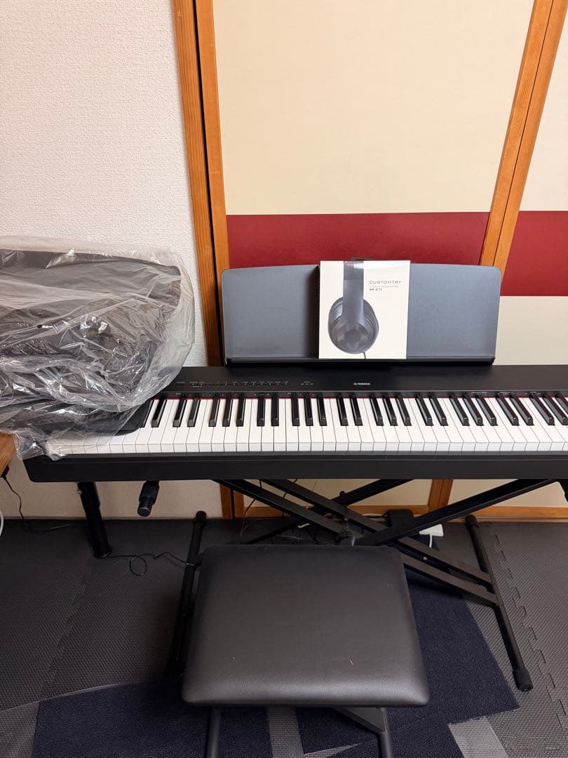 ヤマハ YAMAHA 電子ピアノ P-225B セット