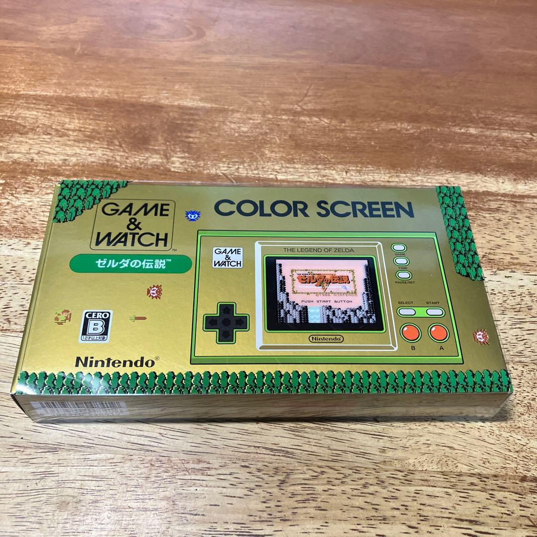 【新品未使用】ニンテンドー任天堂 ゲーム&ウォッチ ゼルダの伝説