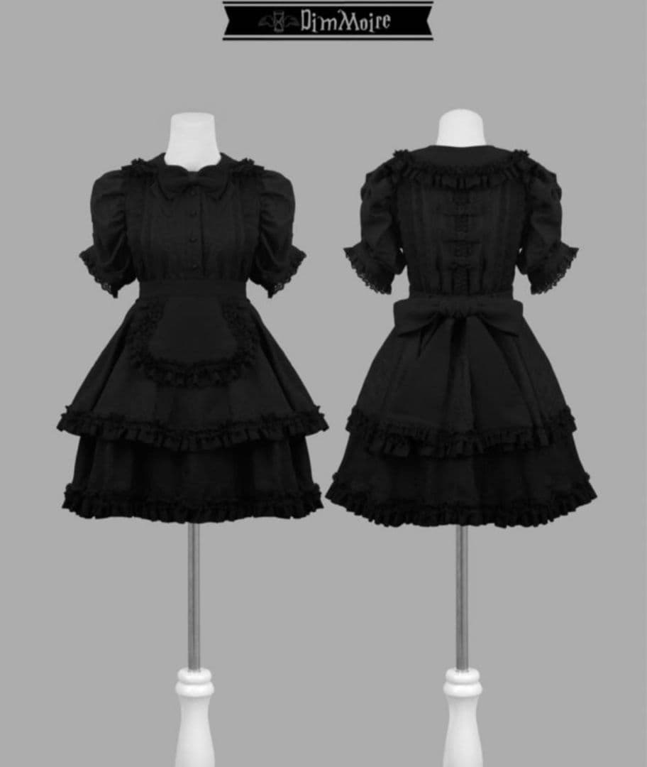 DimMoire 絶メイドワンピースII【Black】