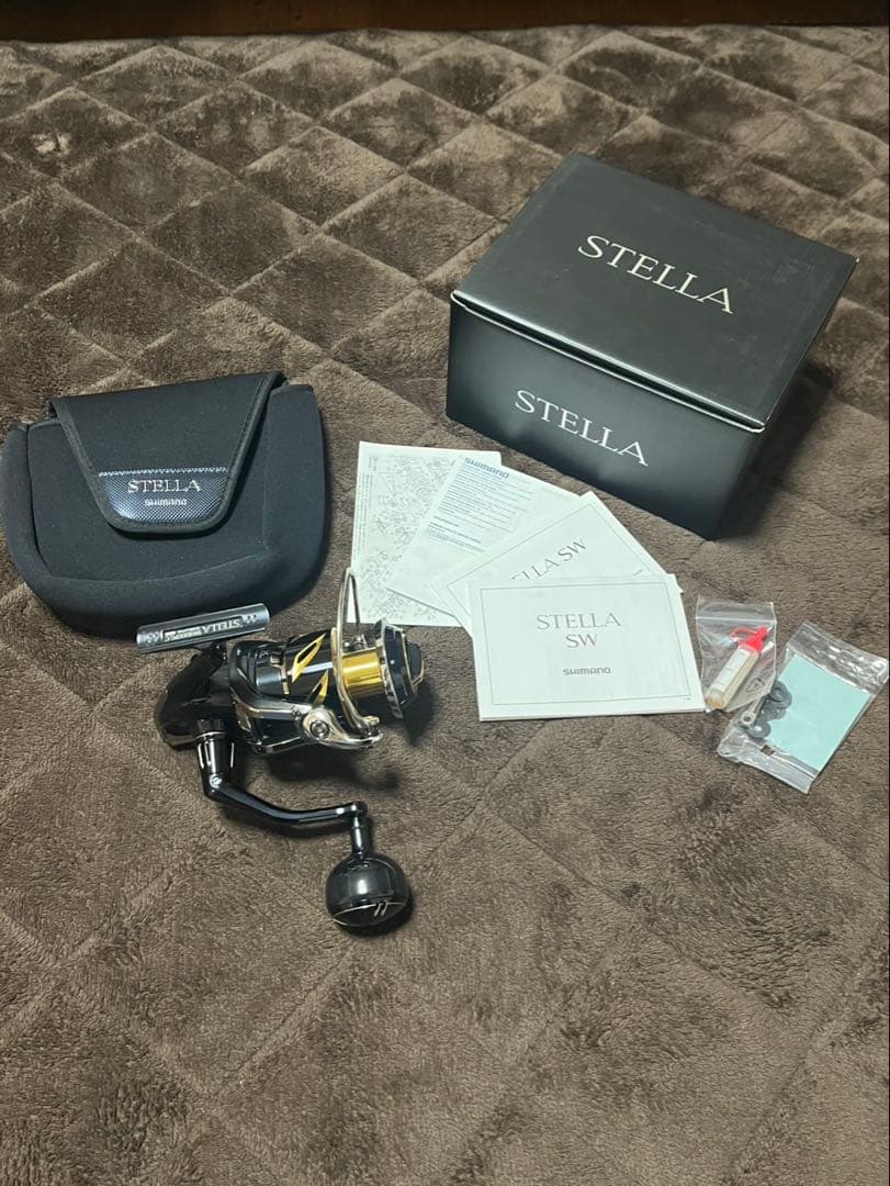 シマノ 19 ステラSW 8000PG 美品 スピニングリール 中古