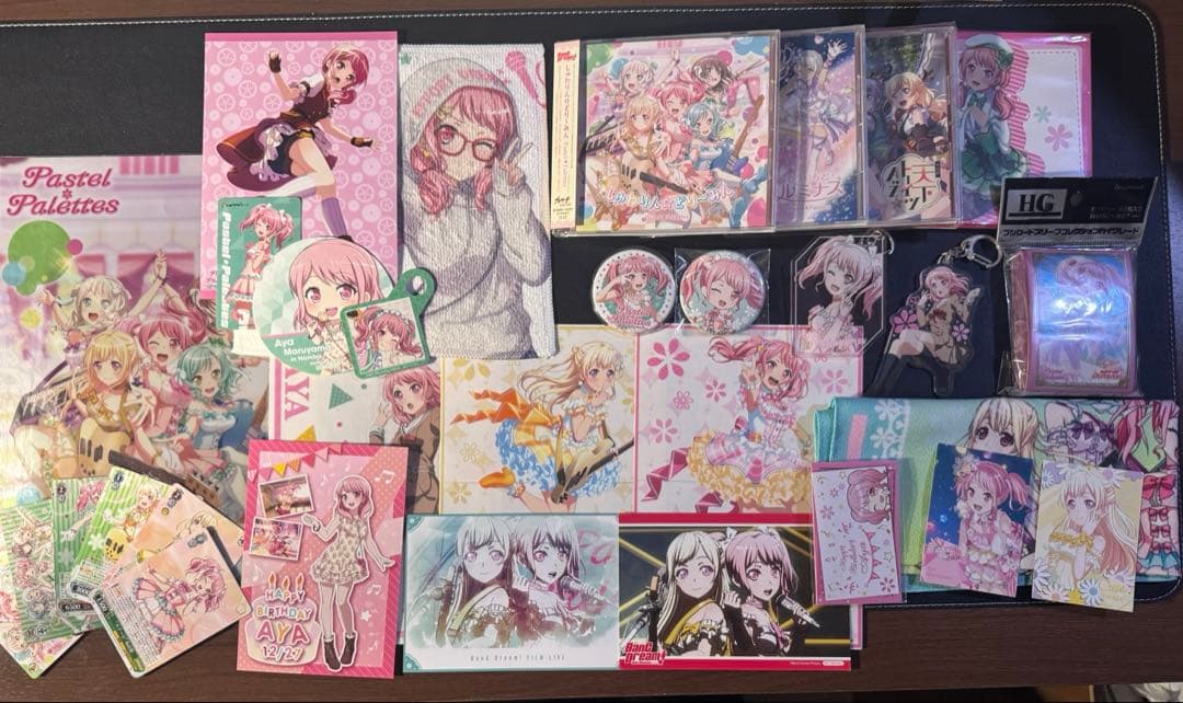 バンドリ　丸山彩　白鷺千聖　グッズセット