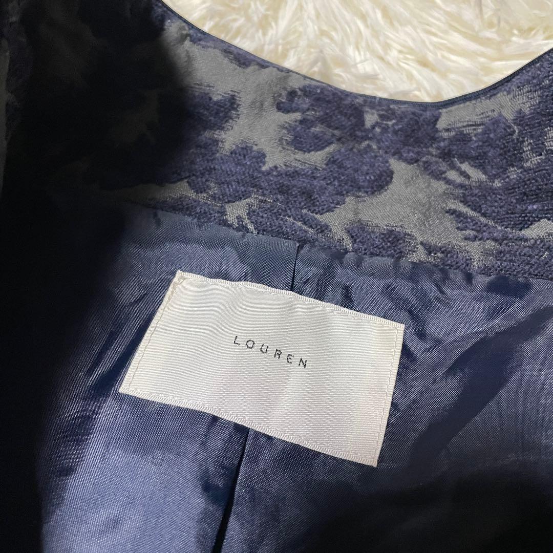 【ごまちゃん】louren flower mole jacquard