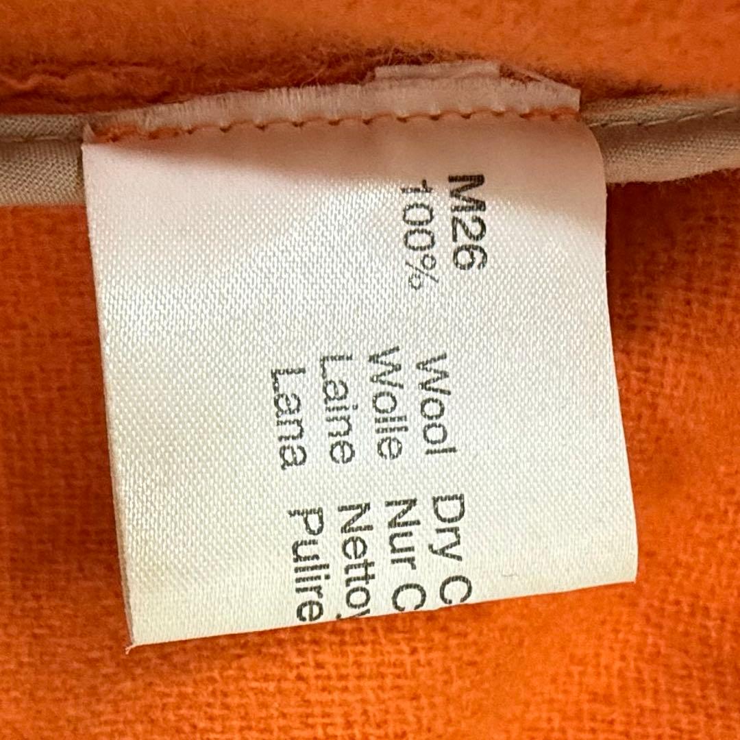 90s グレンフェル 別注 ダッフルコート オレンジ 36 Moorbrook