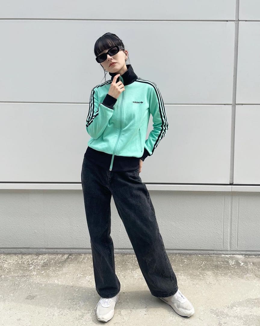 M917 Mサイズ　80s アディダス　トラックジャケット　ジャージ