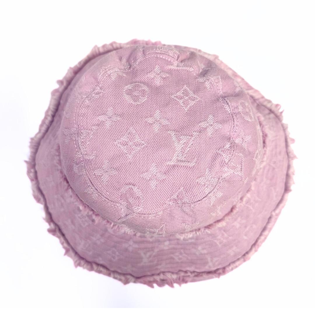 LOUIS VUITTON モノグラムデニム ピンク ハット