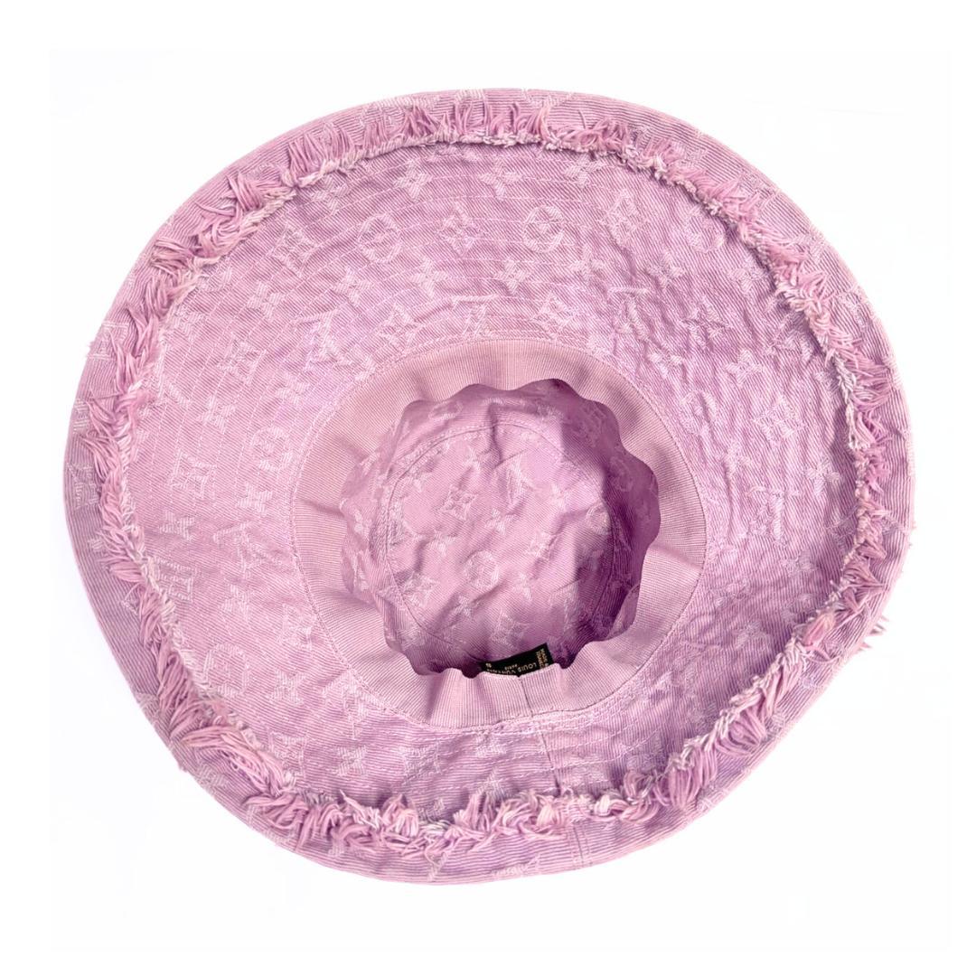 LOUIS VUITTON モノグラムデニム ピンク ハット