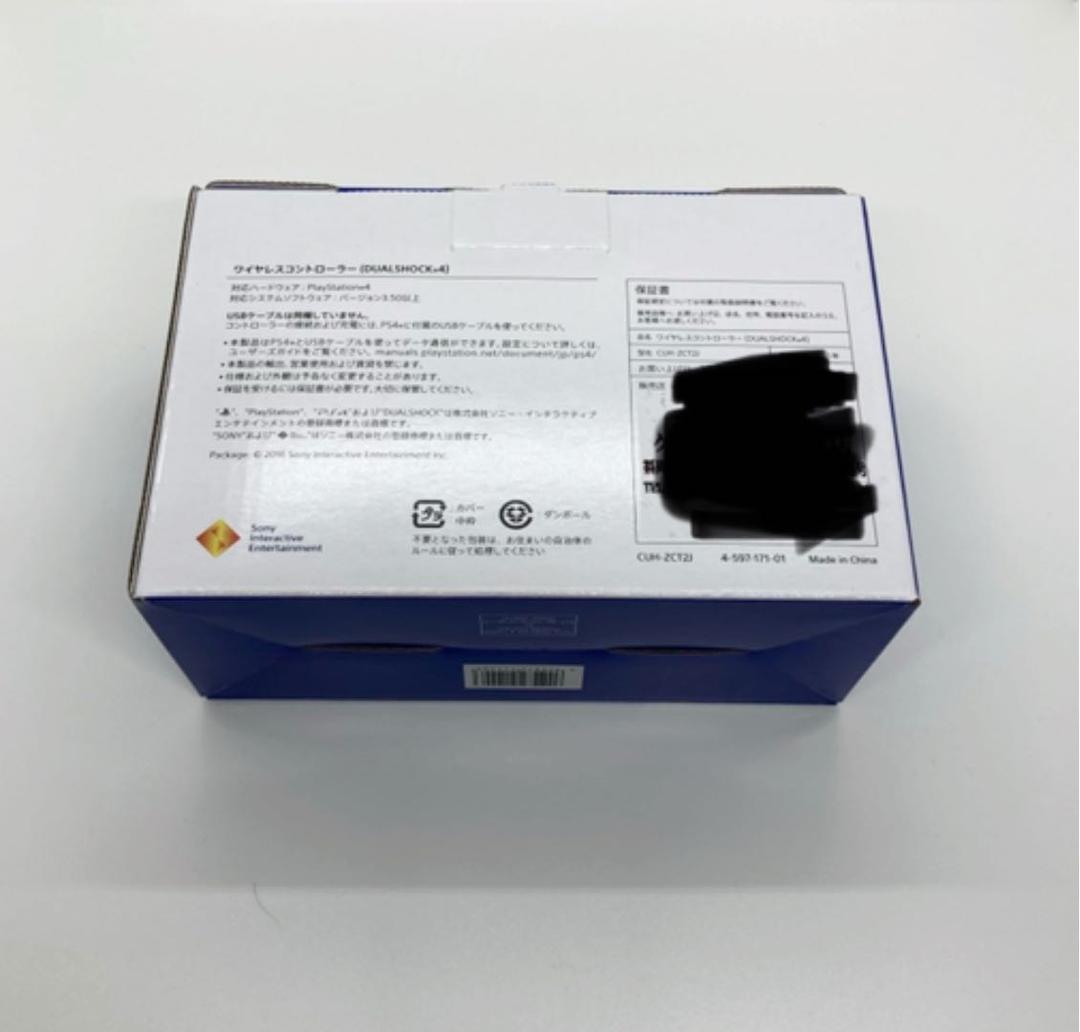 PS4 純正 コントローラー DUALSHOCK4 ジェット・ブラック 新品