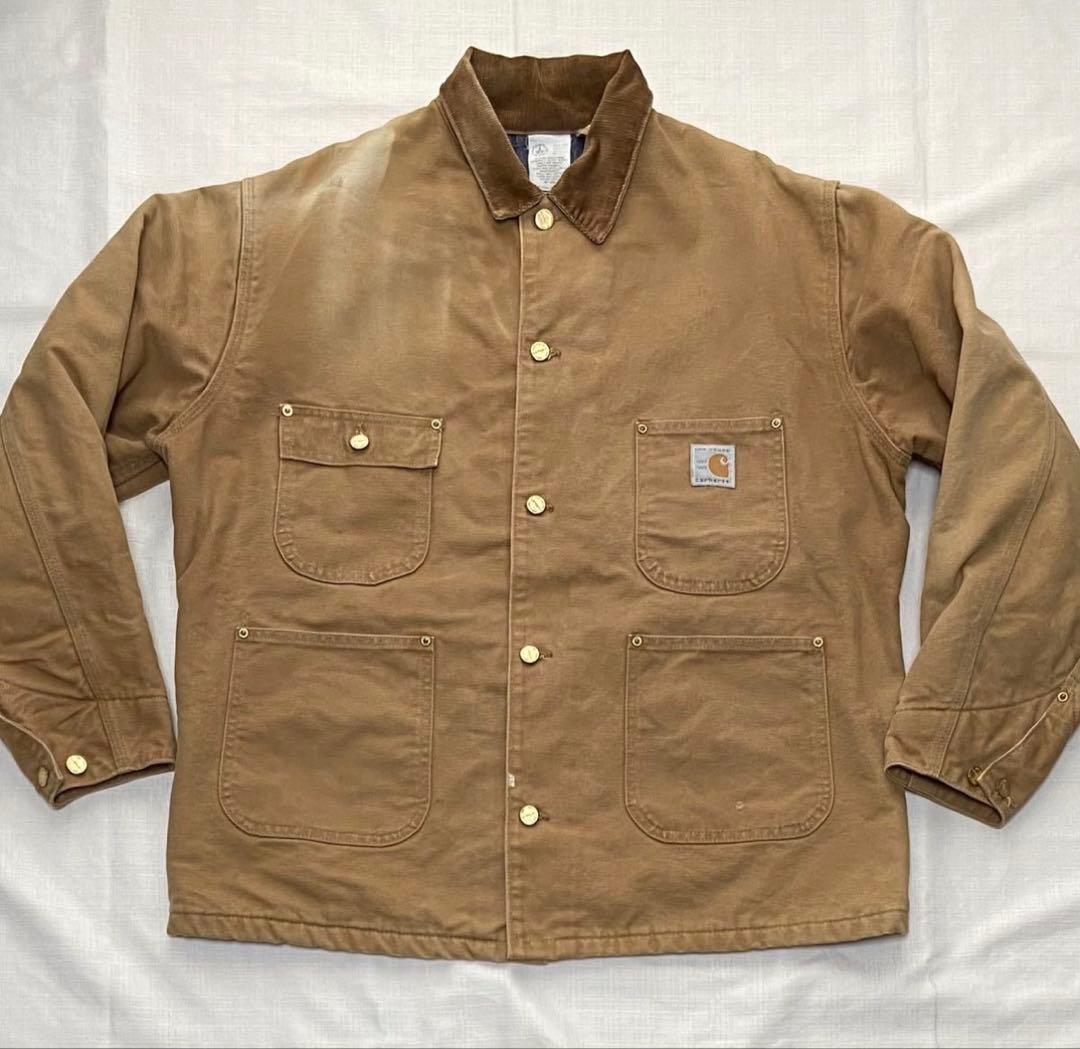USA製 46 80s カバーオール チョアコート100周年 carhartt